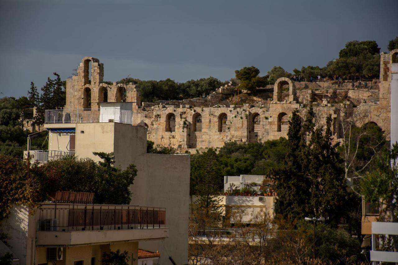 Handcrafted Unique Flat, 200M From The Acropolis Aten Exteriör bild