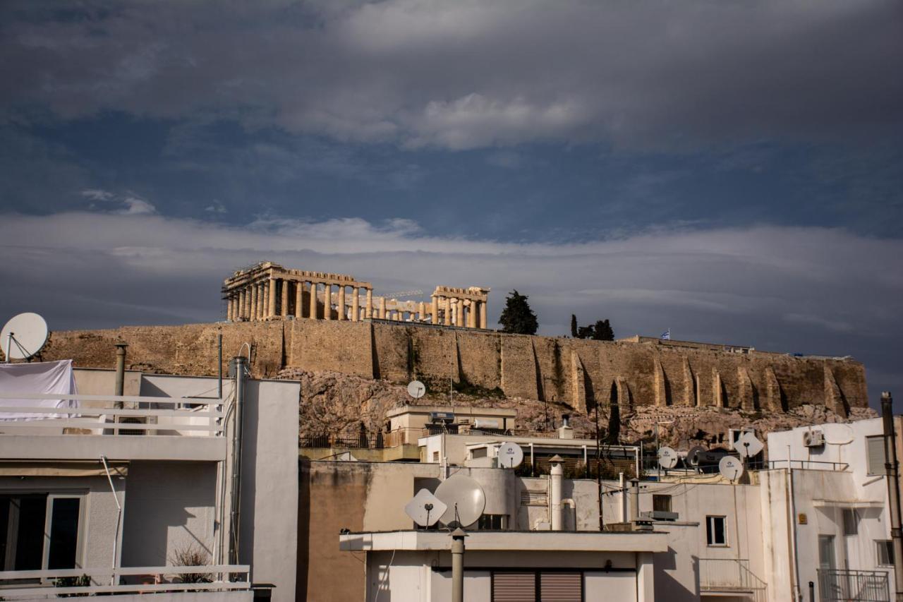 Handcrafted Unique Flat, 200M From The Acropolis Aten Exteriör bild